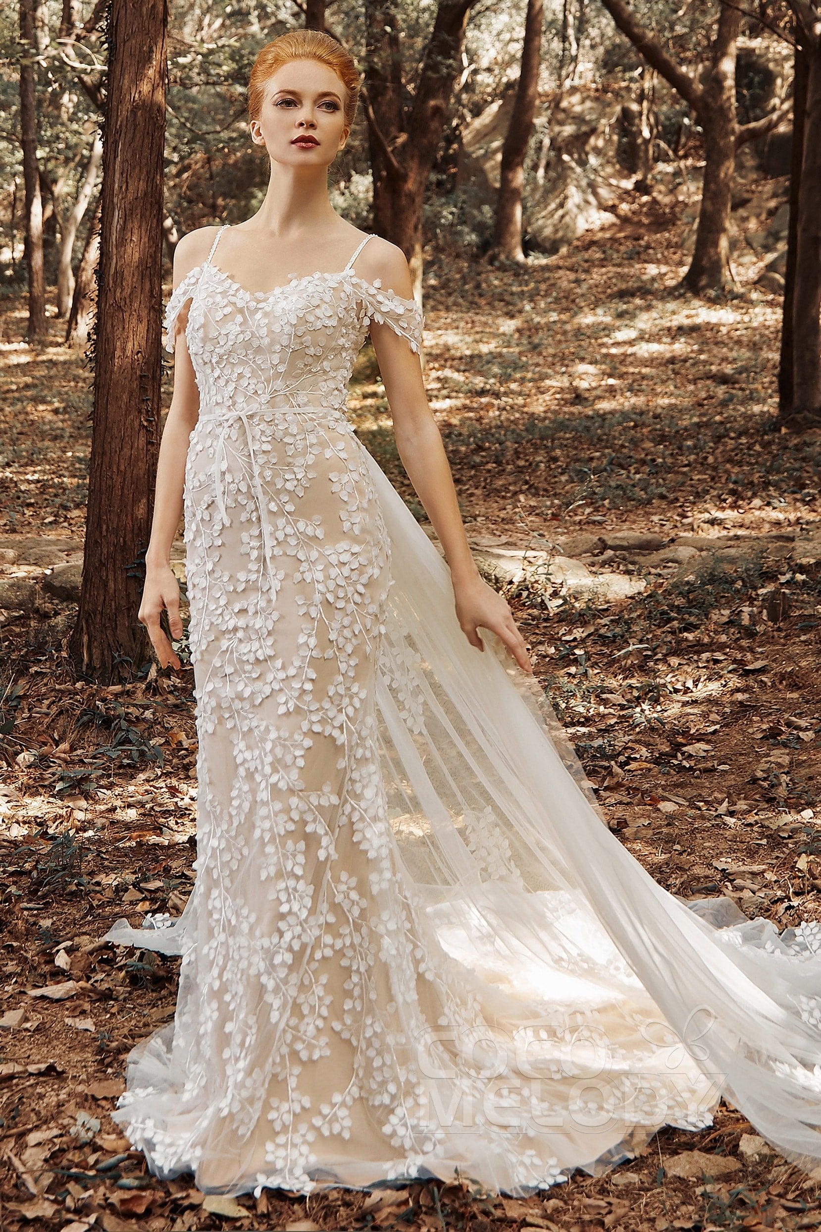 tulle sheath wedding dresses