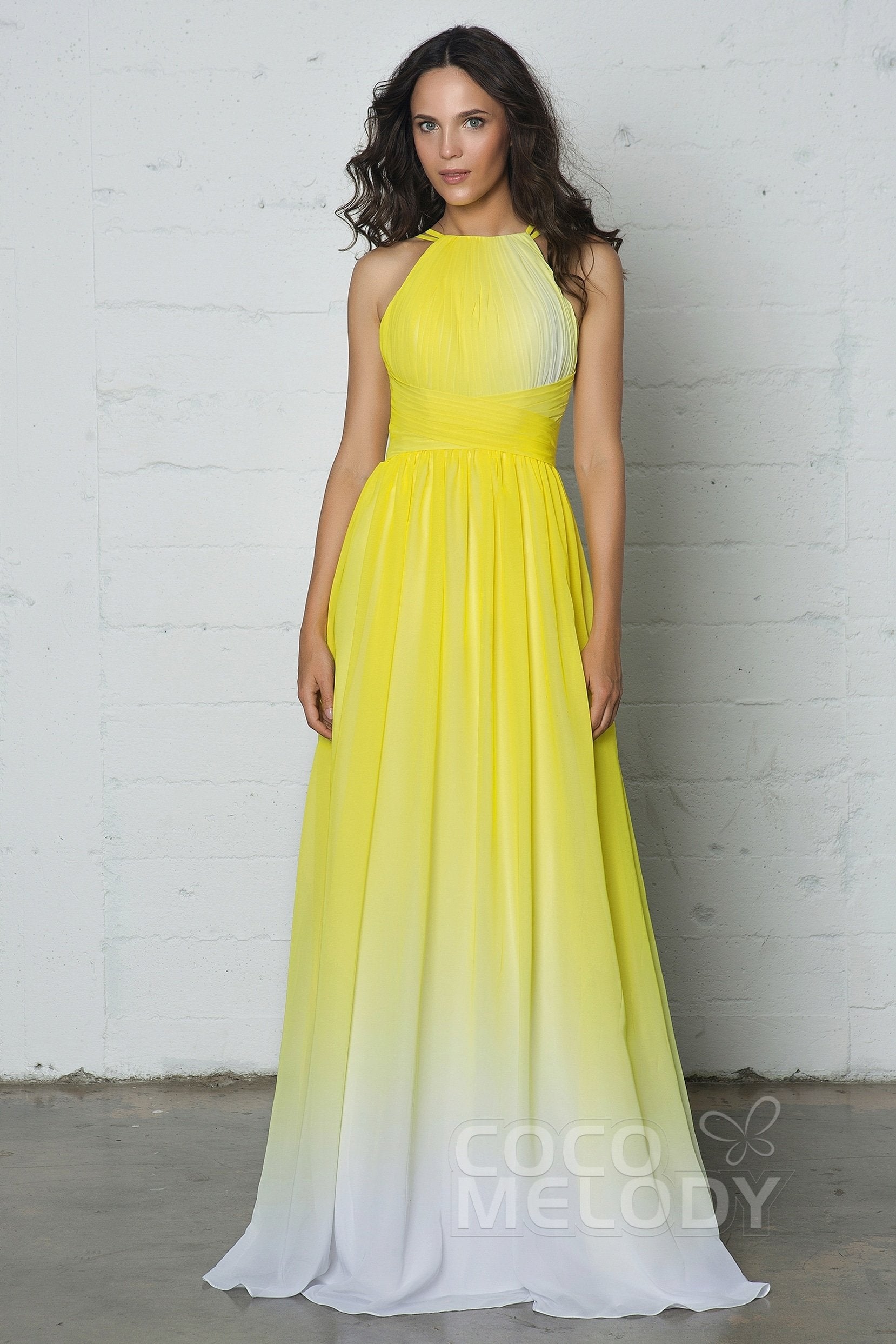 Yellow Ombre Dress