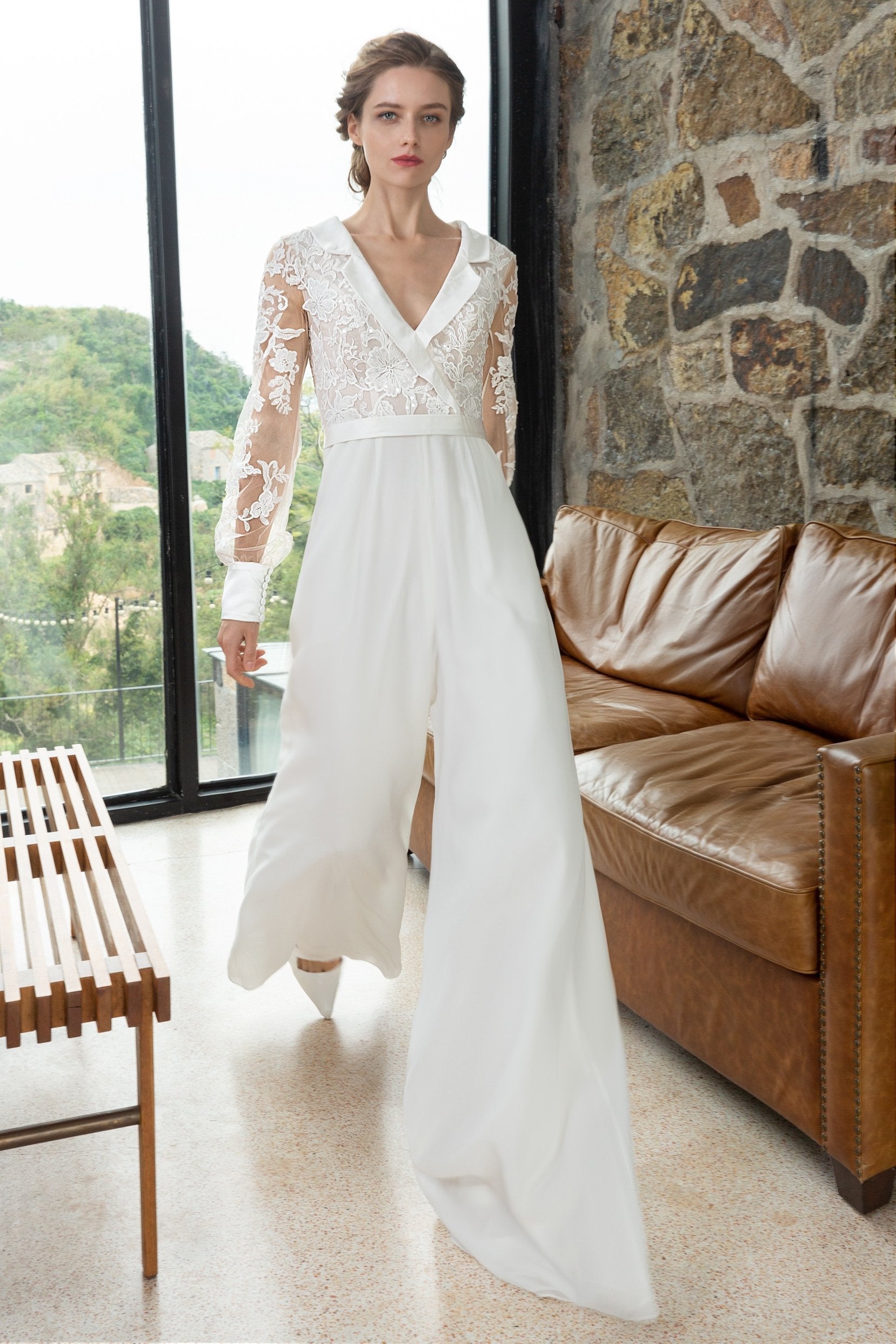 Chiffon Jumpsuits for Wedding