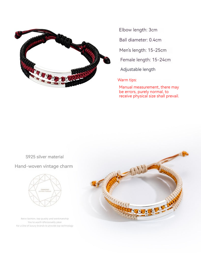 Couple's woven bracelet 582956764759