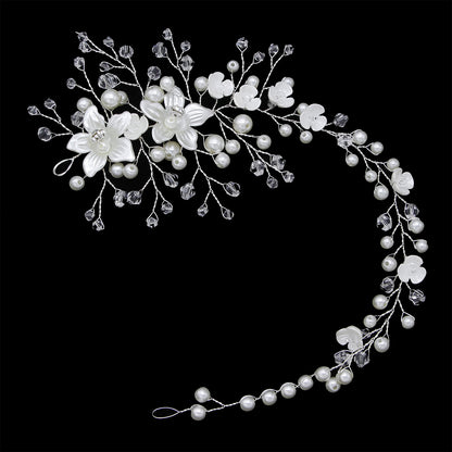 Wedding Headpieces Handmade Flowers Bridal Accessories Wedding Hair Accessories Crystal Pearl Headpieces 601071421433