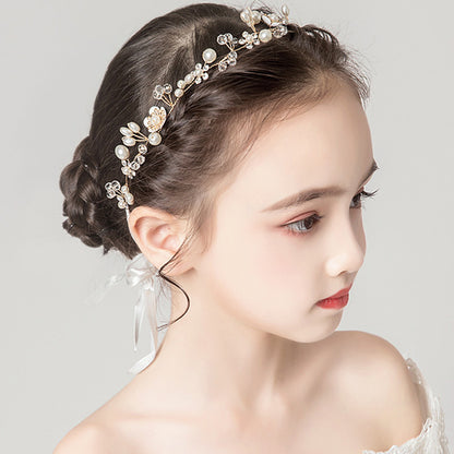 Girls Hair Accessories Beautiful handmade accessories Girls Headband Baby Headpieces Girls Princess Headpieces 596525211849