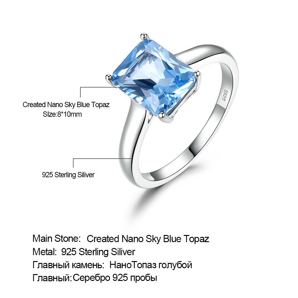 Nano aquamarine ring 616297054314