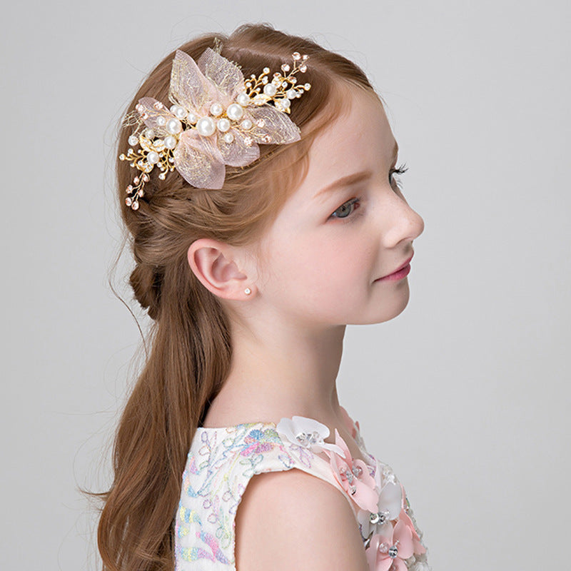 Wedding Hair Accessories for Kids, Flower Girl Hair Accessory, Princess Headpiece Flower Girl Headpiece  Accessories for Birthday Party 618849338273