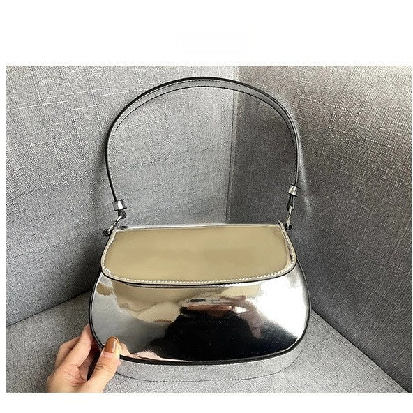 Silver underarm shoulder bag 779953461759