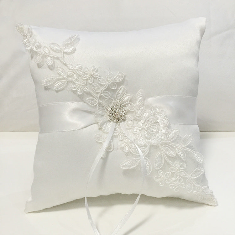 Lace ring box ring pillow 586142557689