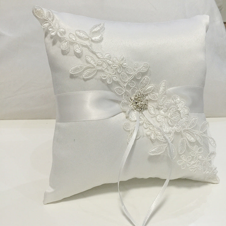 Lace ring box ring pillow 586142557689