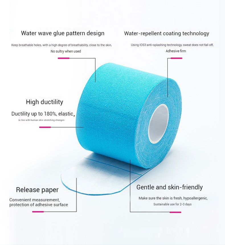 Disposable free size breast tape Anti-sweat breathable gathering anti-sag invisible lift tape for wedding dress with anti-slip bandage 695004683874