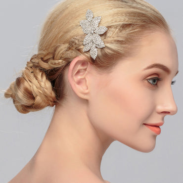 Bridal hair comb Pop rhinestone headpiece hair comb Wedding accessory 529286643073