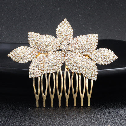 Bridal hair comb Pop rhinestone headpiece hair comb Wedding accessory 529286643073