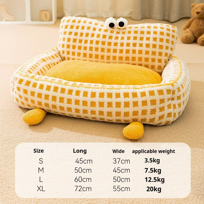 Can remove and wash dog bed sofa dog cushion pet supplies  846123967266