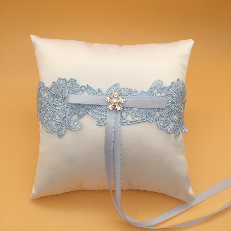 Bow ring box ring pillow 585926316534