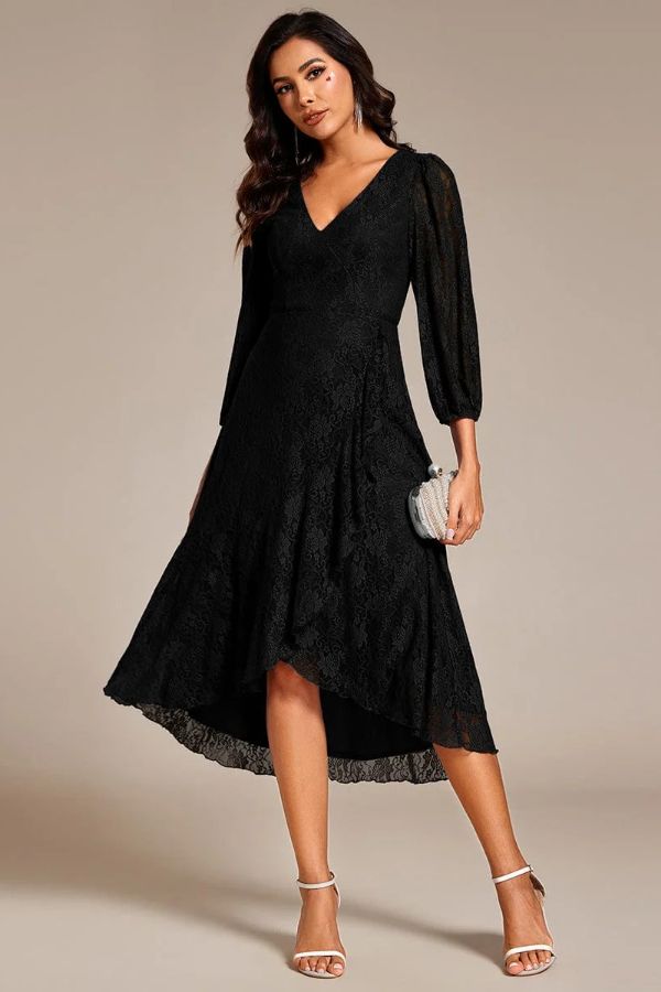 A-Line Midi Lace Dress CG0267