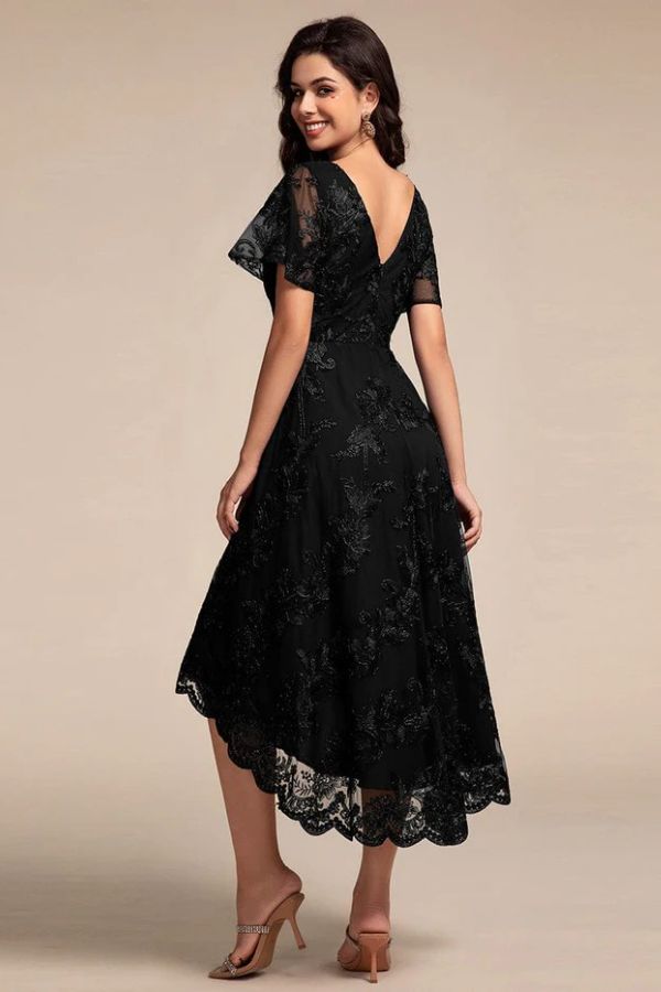 A-Line Midi Lace Dress CG0268