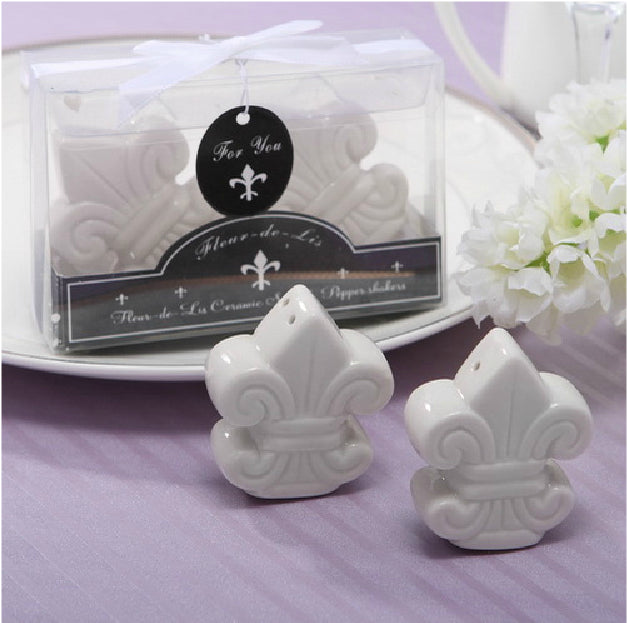 Decorative Salt and Pepper Shakers Set For Paris Themed Wedding Bonbonniere CGF0014 (Set of 6 pcs)