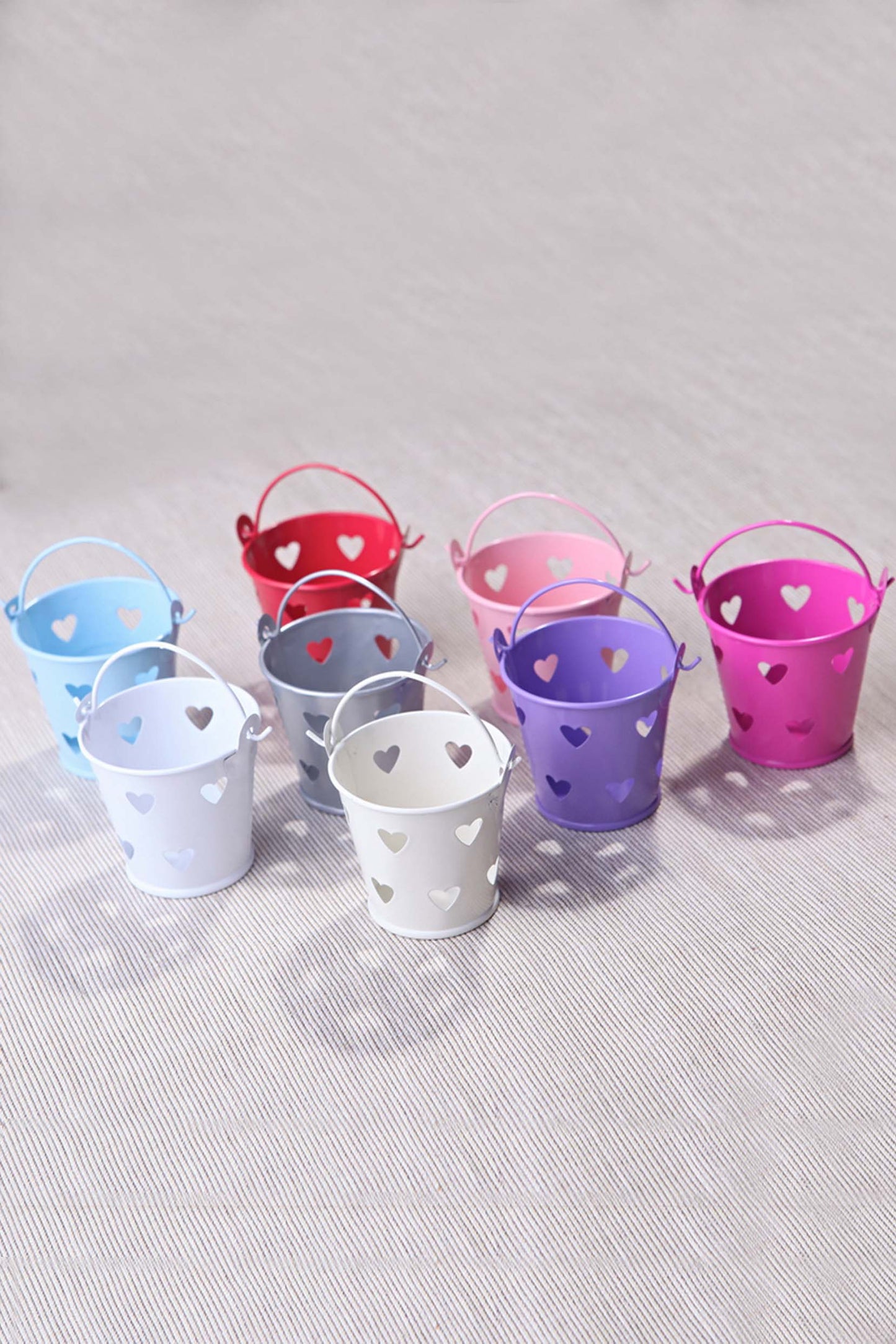 Heart Favor Pails CGF0062 (Set of 6 pcs)