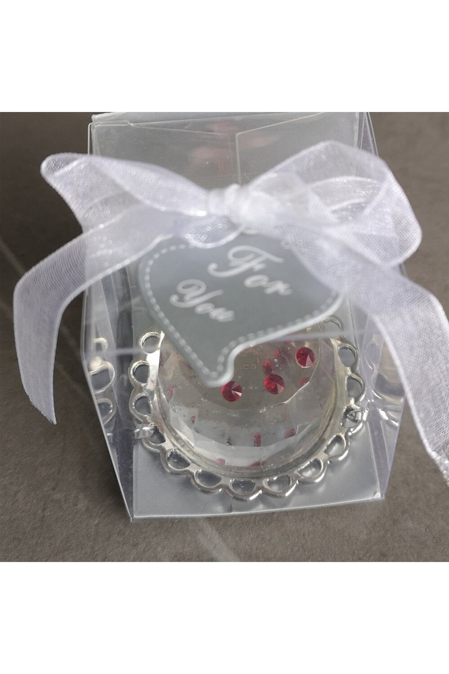 Mini Wedding Cake Crystal Favors CGF0165 (Set of 6 pcs)