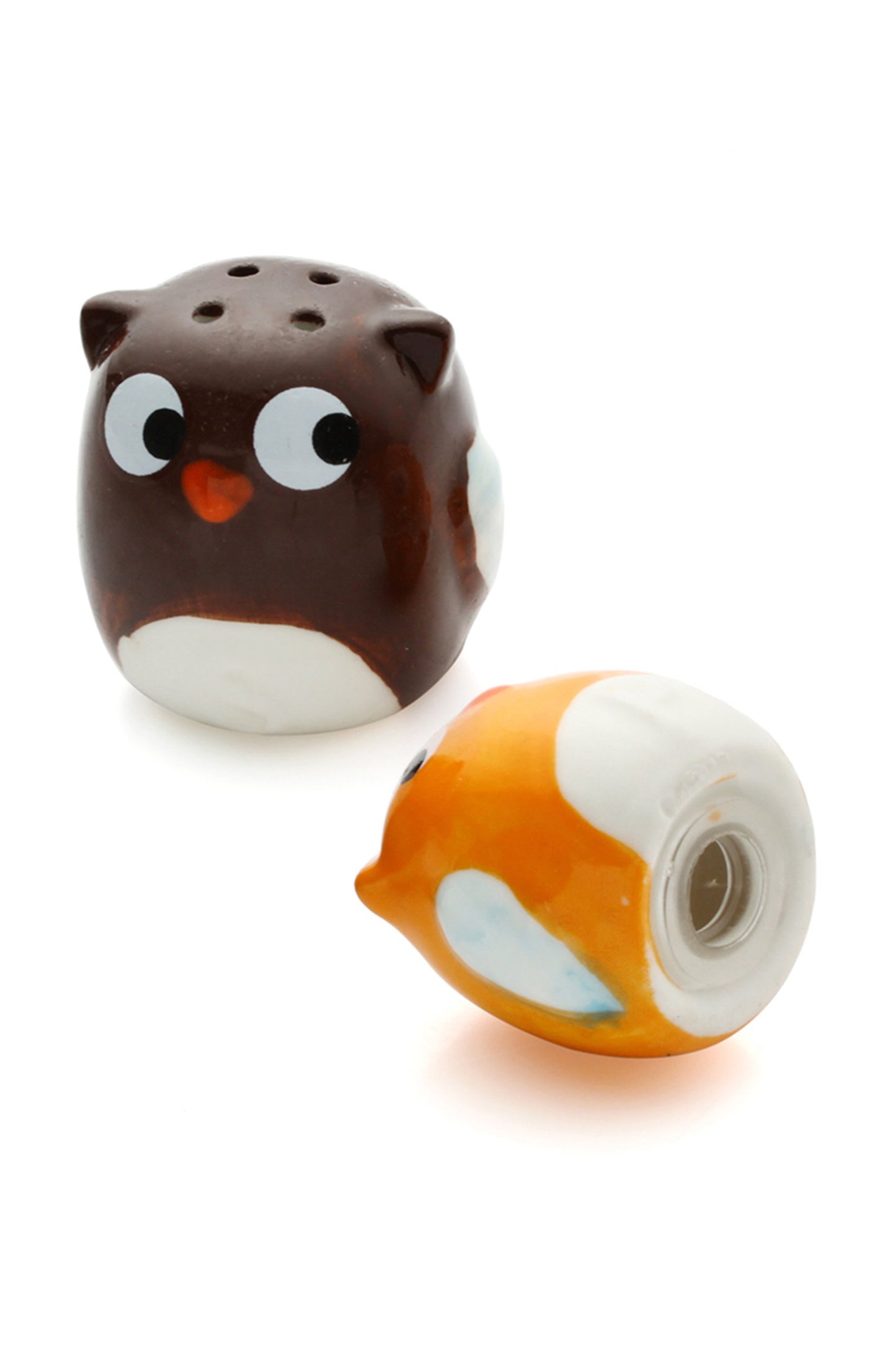 Owl Always Love You Ceramic Mother and Baby Bird Salt&Pepper Shakers CGF0178 (Set of 6 pcs)