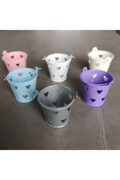 Heart Favor Pails CGF0231 (Set of 12 pcs)