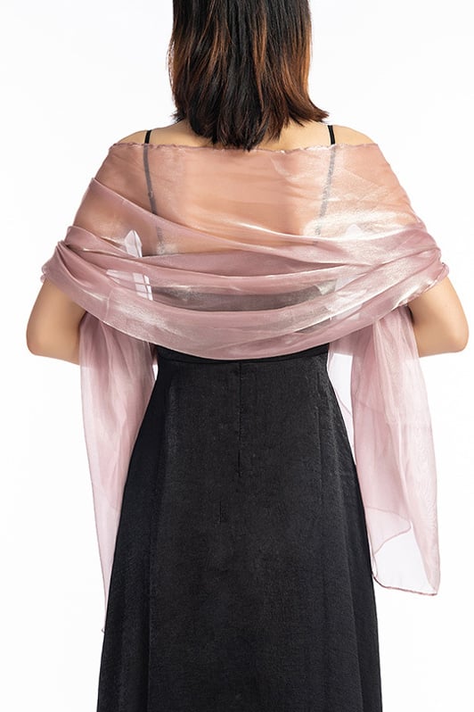 Polyester Tulle Shawl with CJ0105