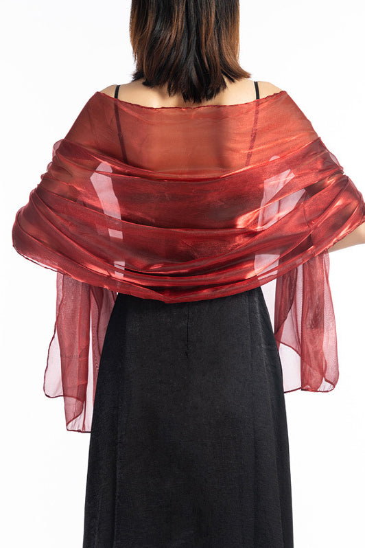 Polyester Tulle Shawl with CJ0105