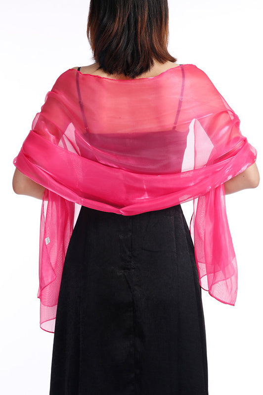 Polyester Tulle Shawl with CJ0105