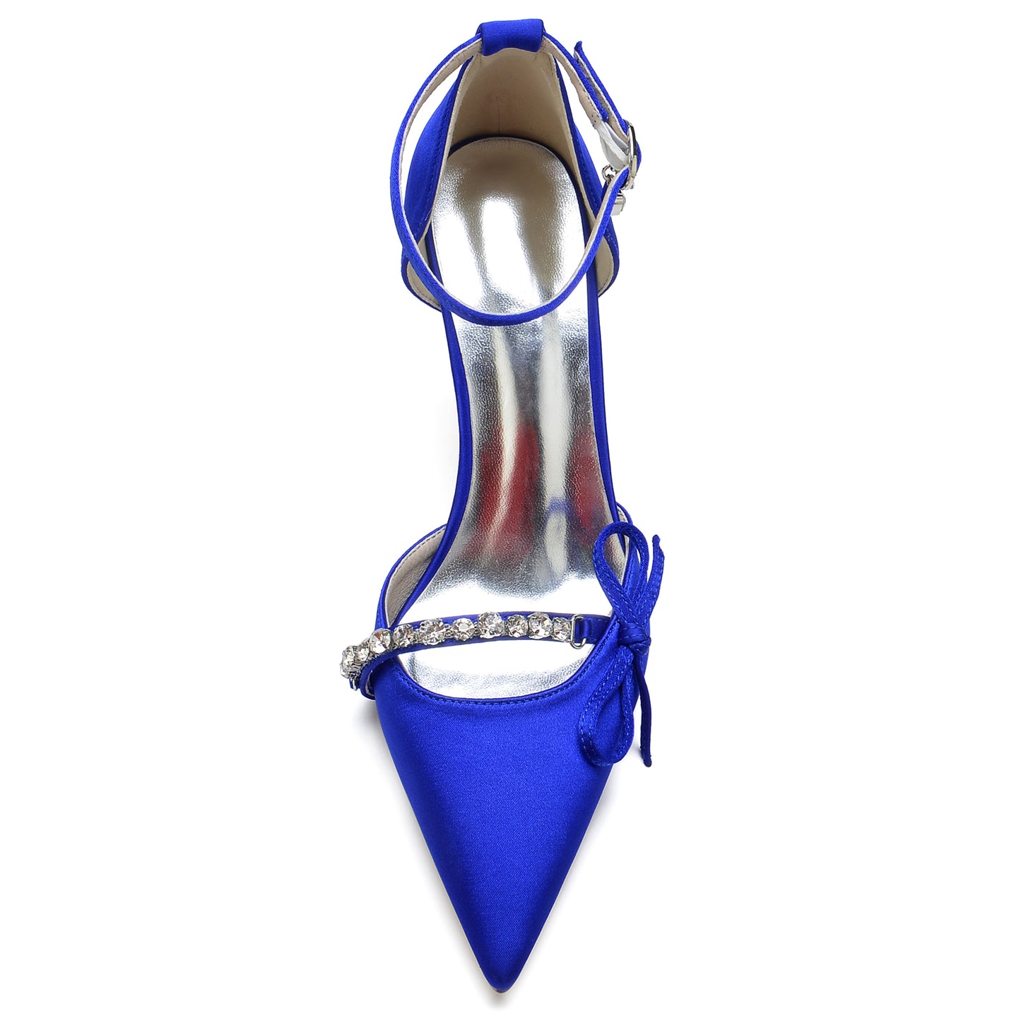 Stiletto Heel 8.5cm Silk-Like Shoes CK0135