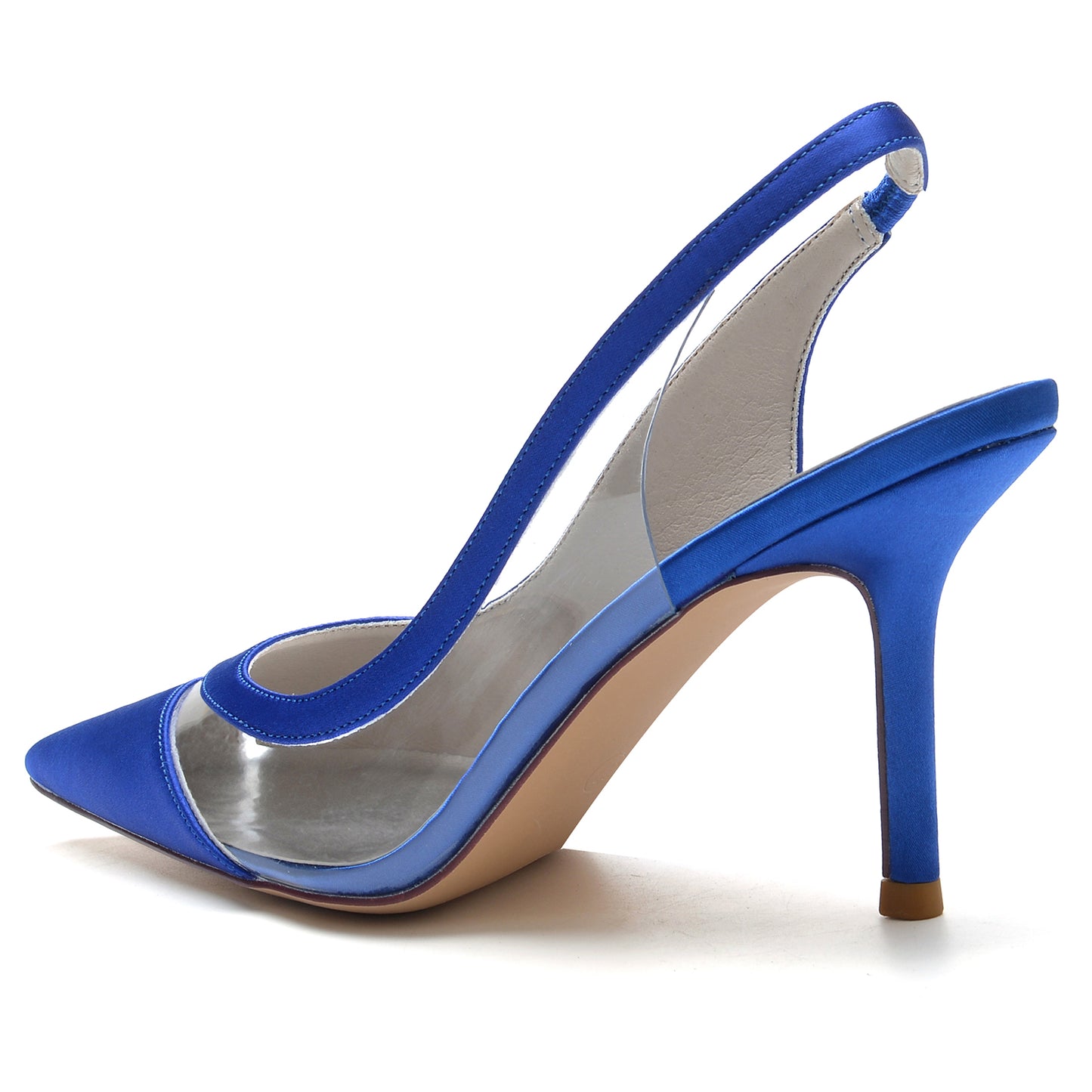 Stiletto Heel 8.5cm Silk-Like Shoes CK0145