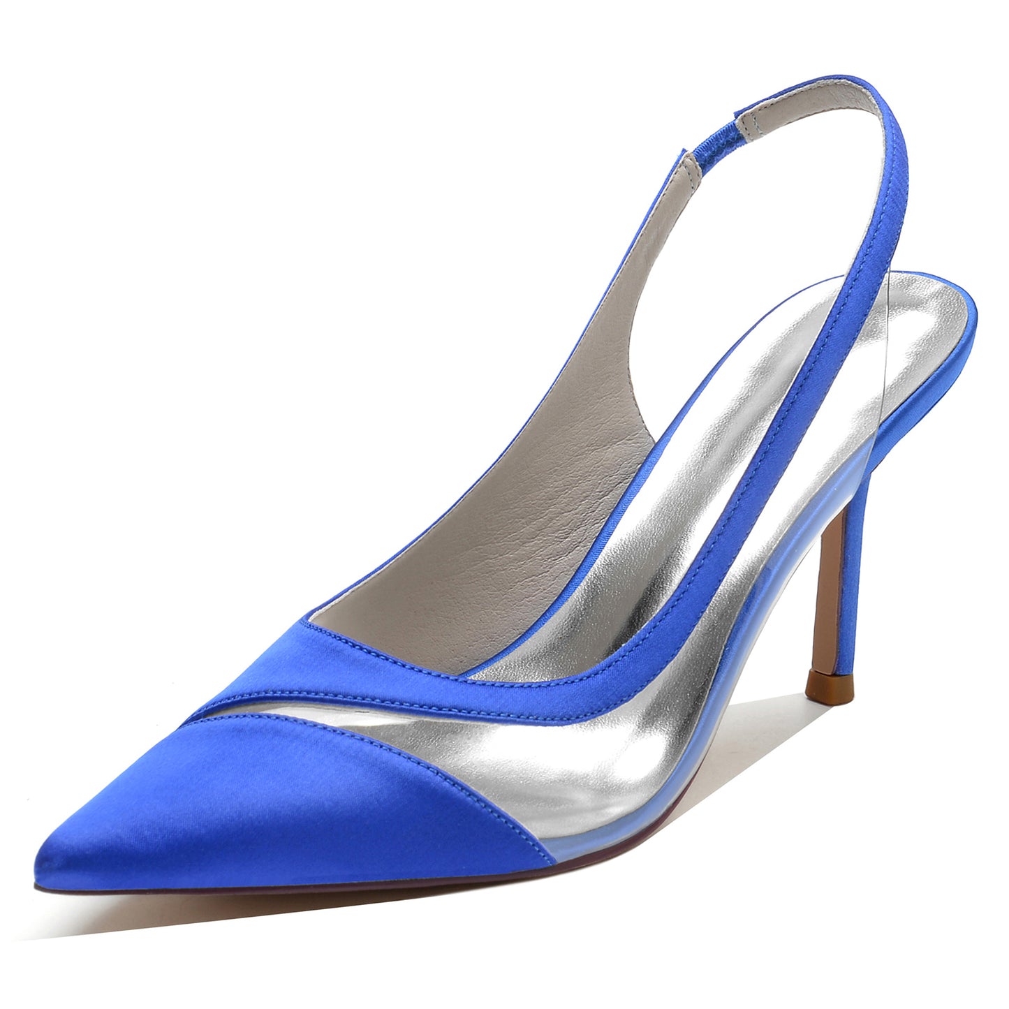 Stiletto Heel 8.5cm Silk-Like Shoes CK0145