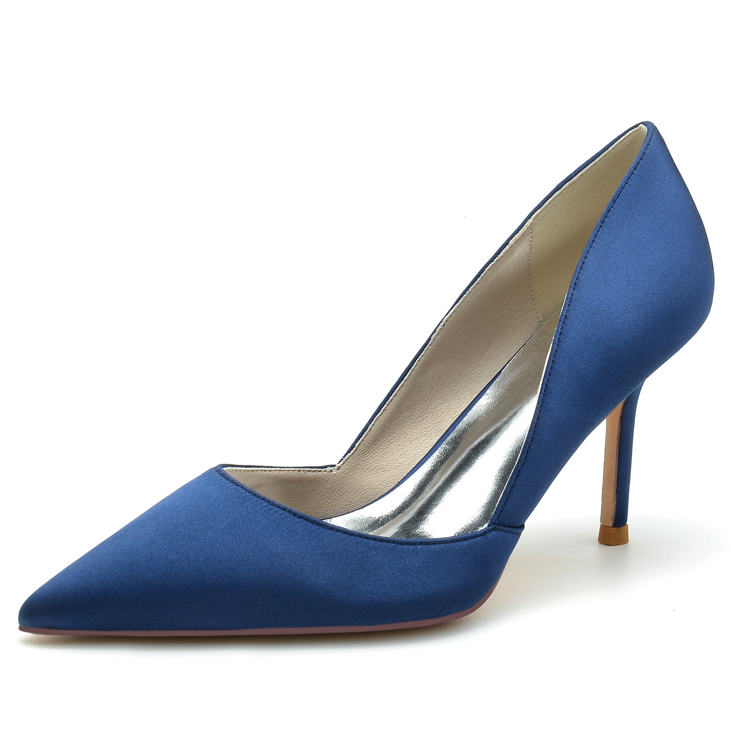 Stiletto Heel 8.5cm Silk-Like Shoes CK0160