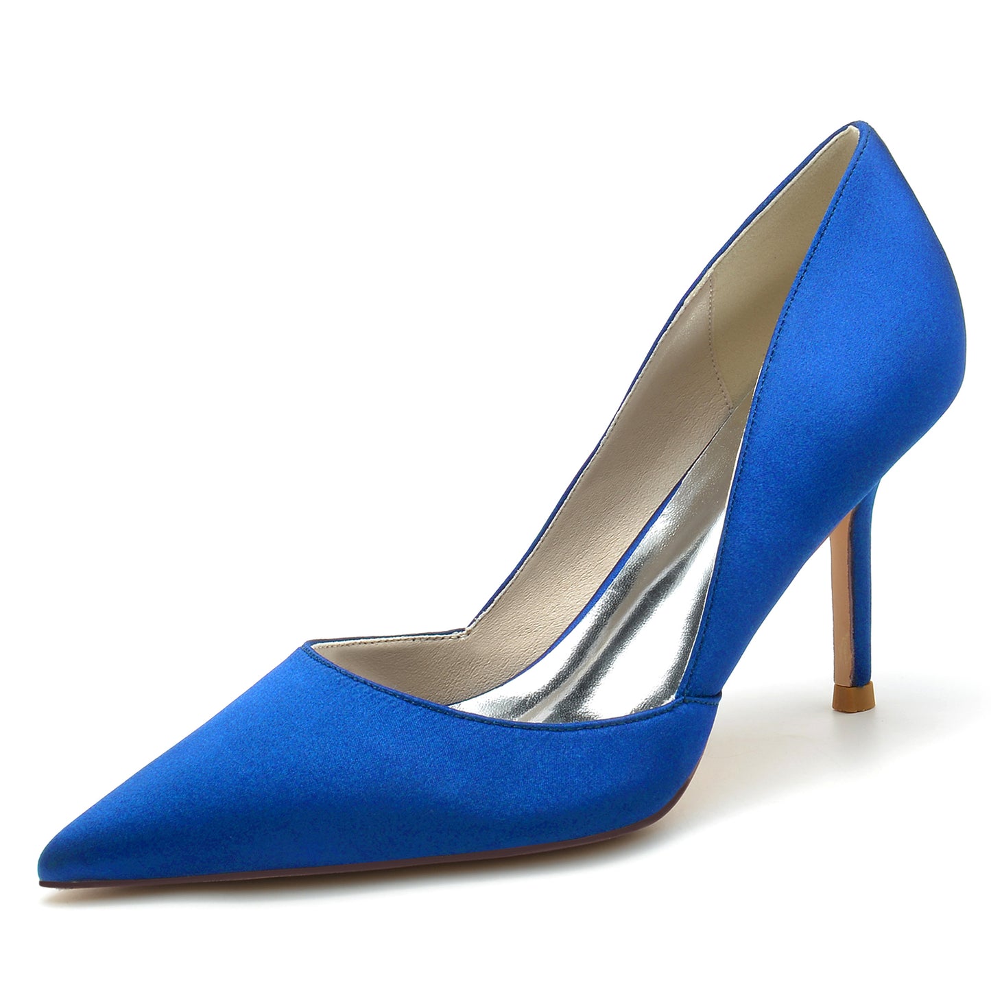 Stiletto Heel 8.5cm Silk-Like Shoes CK0160