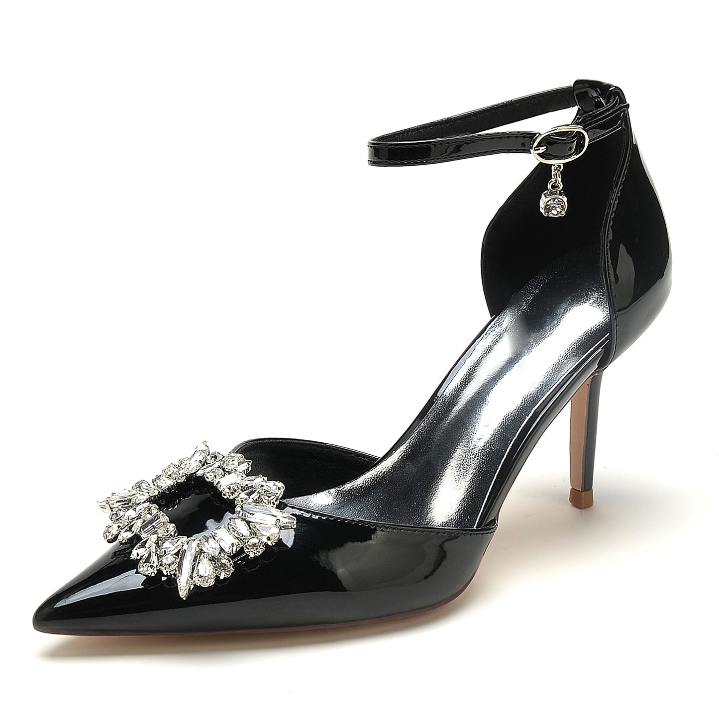 Stiletto Heel 8.5cm Patent Leather Shoes CK0182