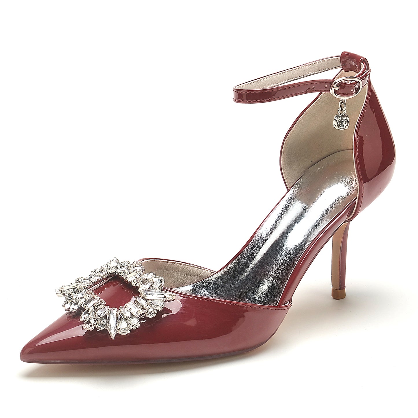 Stiletto Heel 8.5cm Patent Leather Shoes CK0182