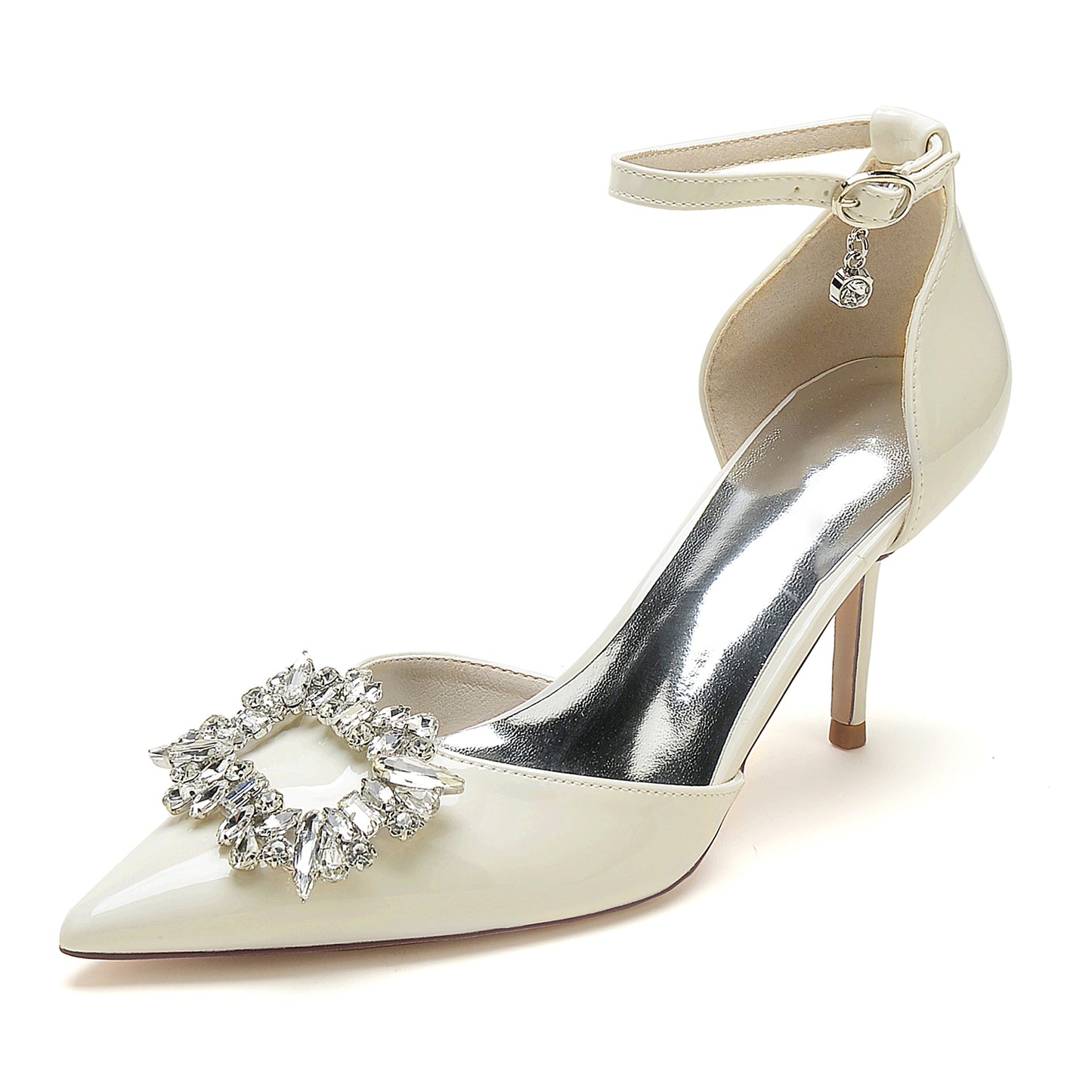 Stiletto Heel 8.5cm Patent Leather Shoes CK0182