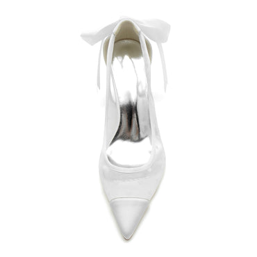 Chunky Heel 8.5cm Tulle Shoes CK0197