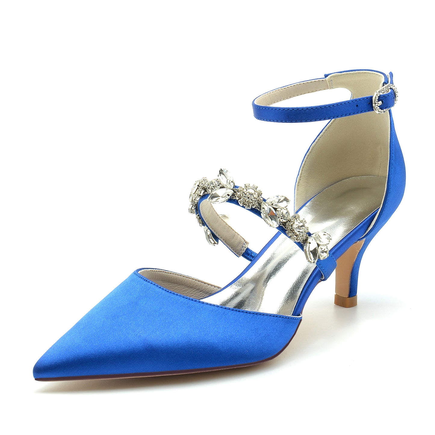 Stiletto Heel 6cm Silk-Like Shoes CK0202