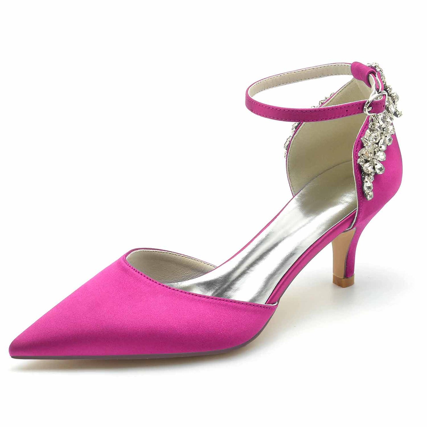 Stiletto Heel 6cm Silk-Like Shoes CK0209