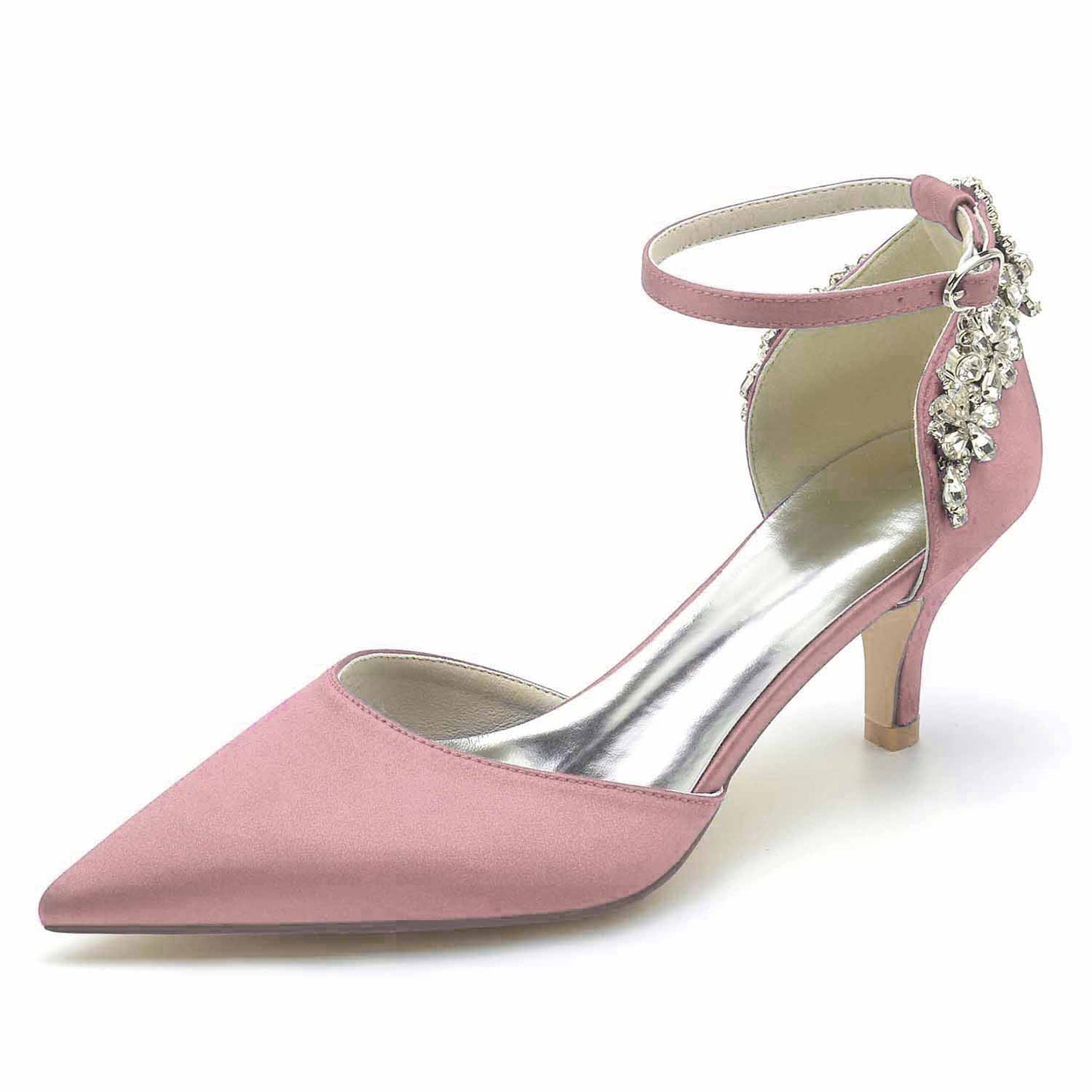 Stiletto Heel 6cm Silk-Like Shoes CK0209