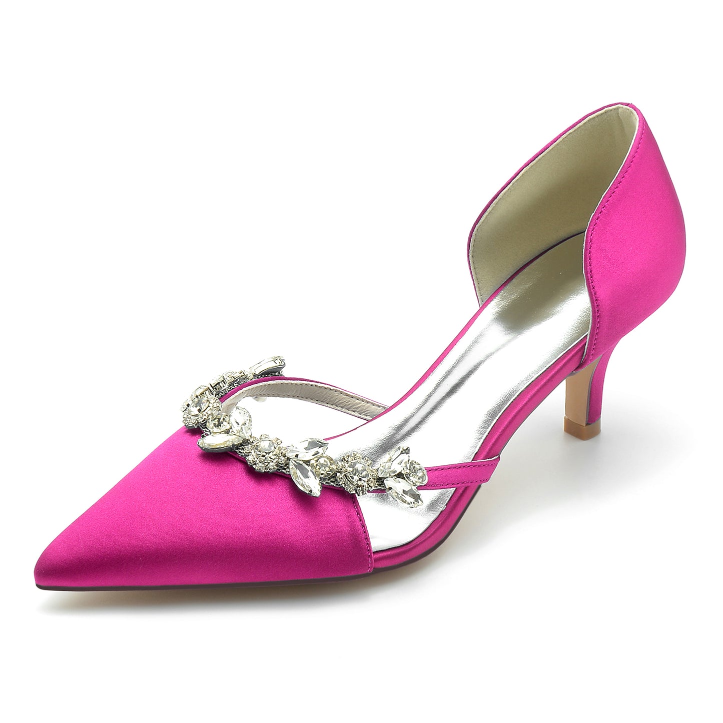 Stiletto Heel 6cm Silk-Like Shoes CK0210