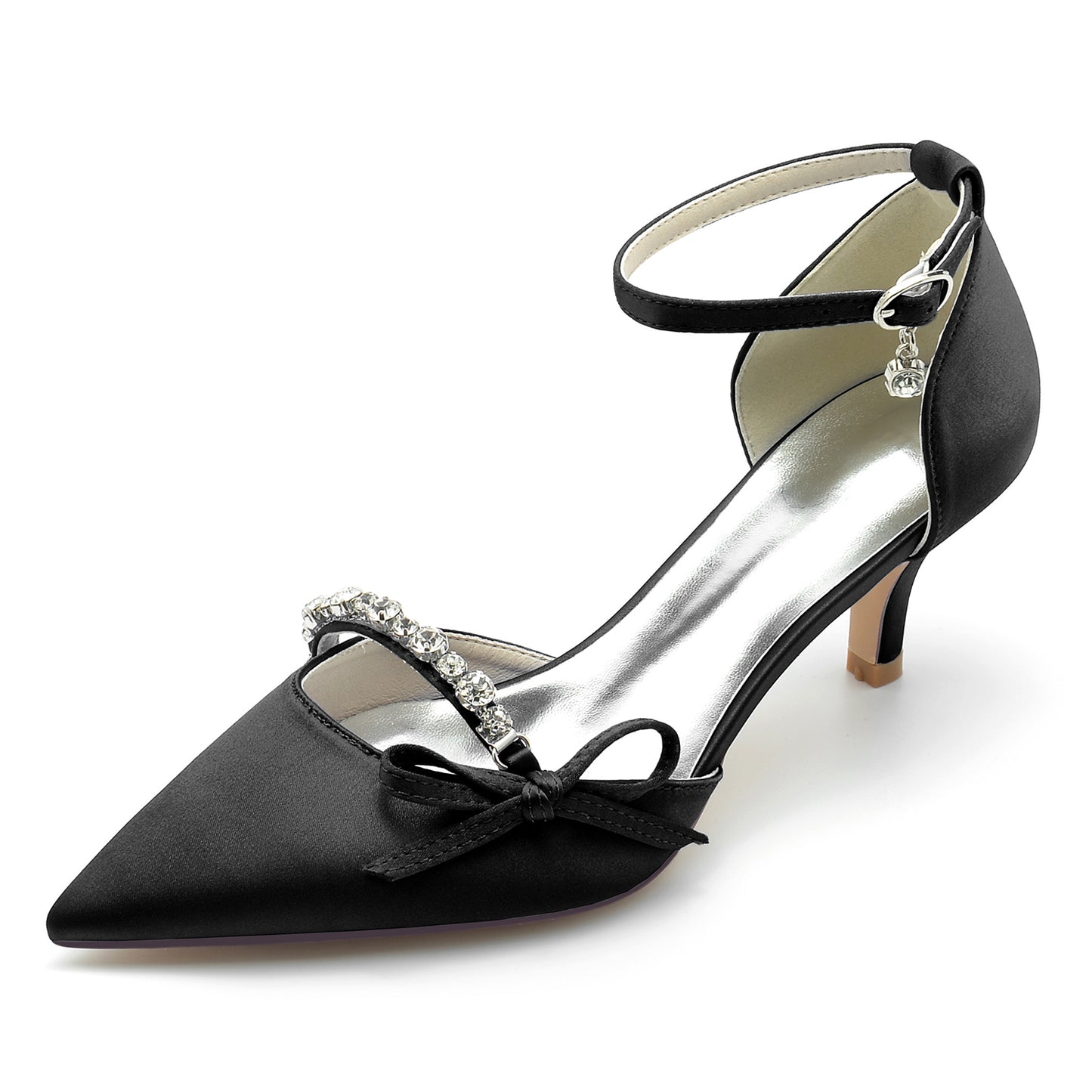 Stiletto Heel 6cm Silk-Like Shoes CK0213