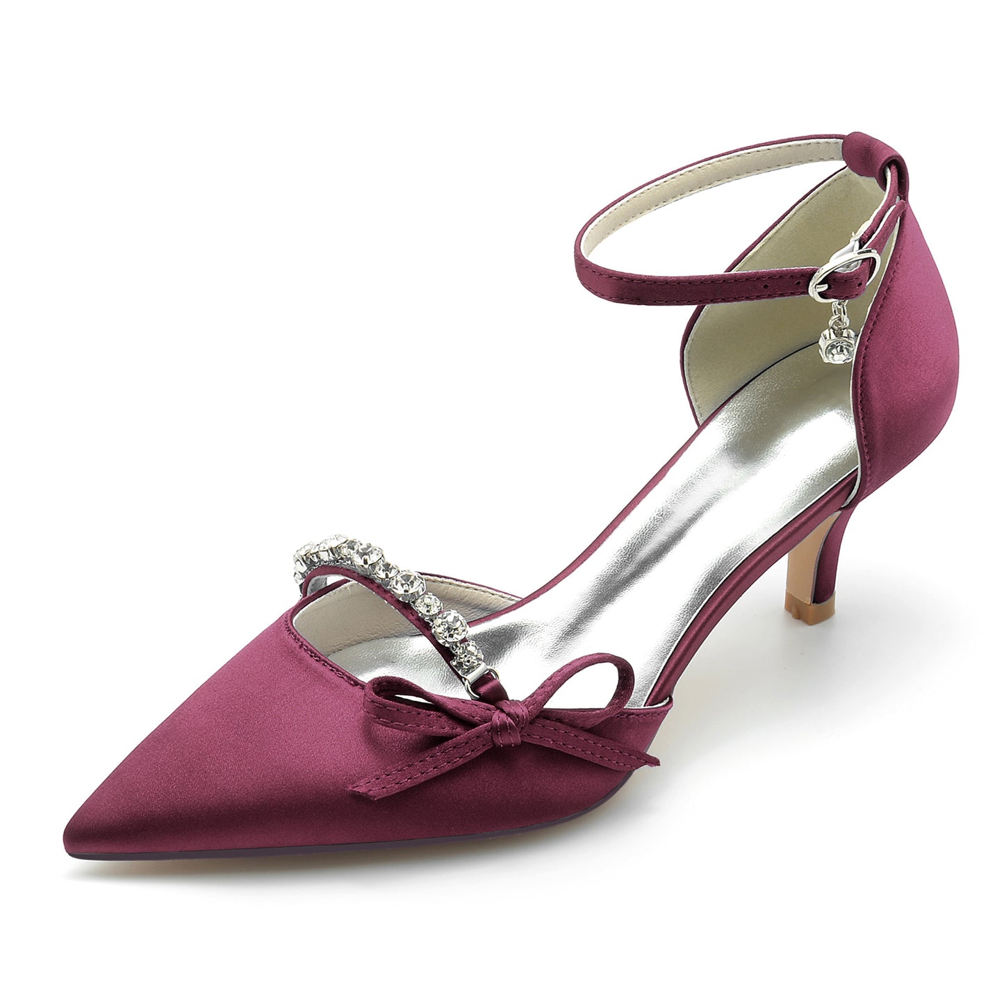 Stiletto Heel 6cm Silk-Like Shoes CK0213