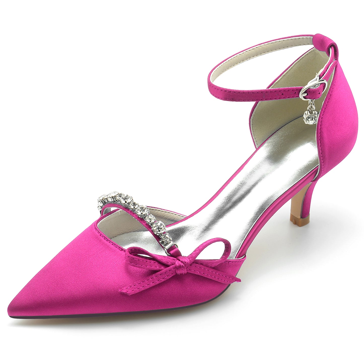 Stiletto Heel 6cm Silk-Like Shoes CK0213