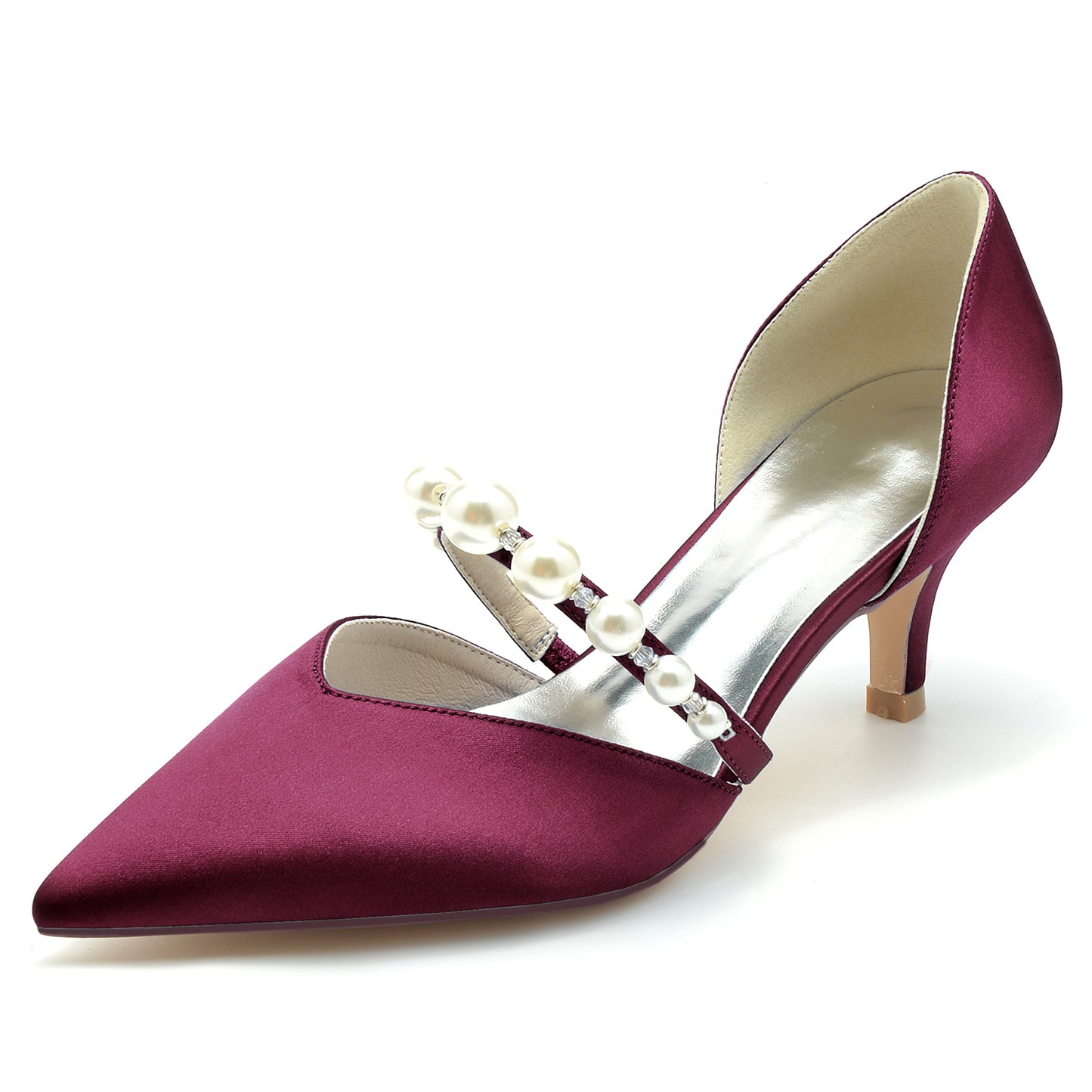 Stiletto Heel 6cm Silk-Like Shoes CK0215