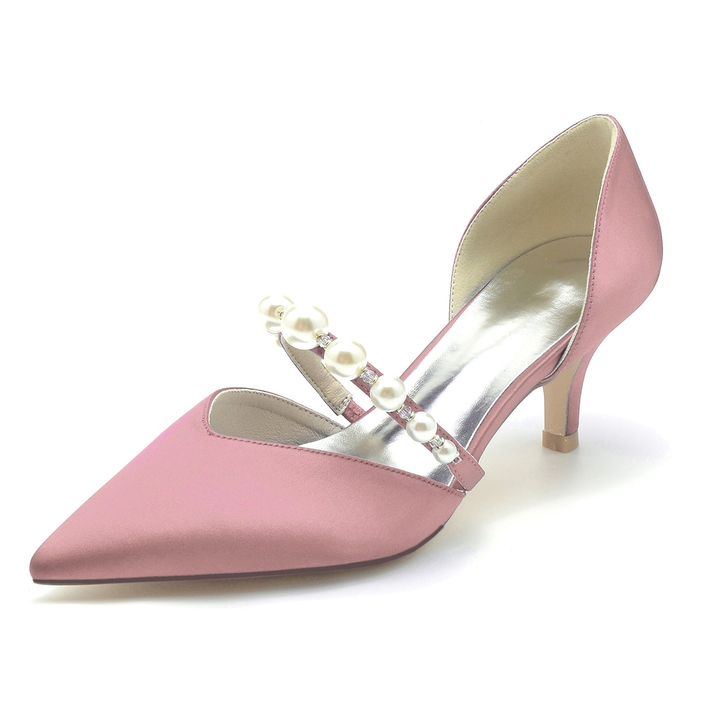 Stiletto Heel 6cm Silk-Like Shoes CK0215