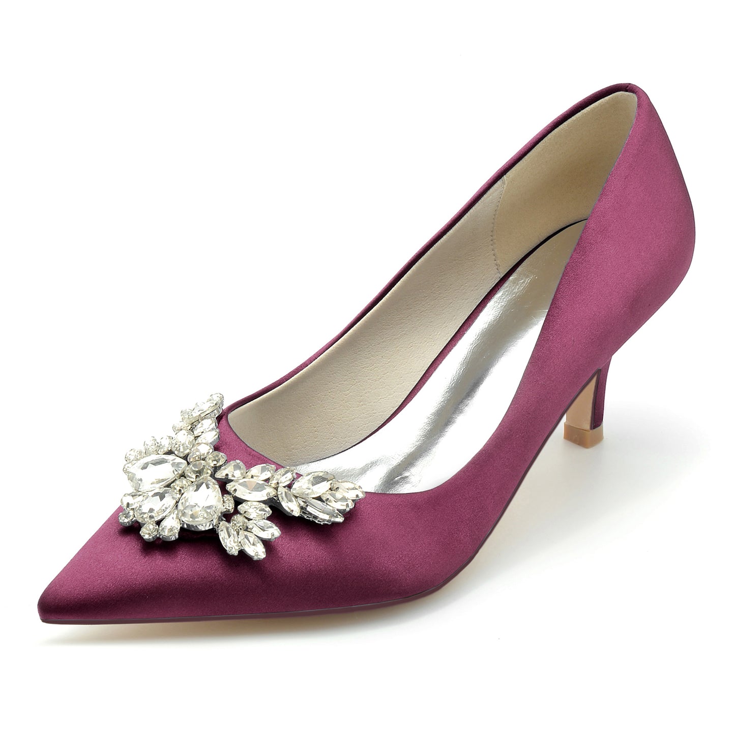 Stiletto Heel 6cm Silk-Like Shoes CK0221