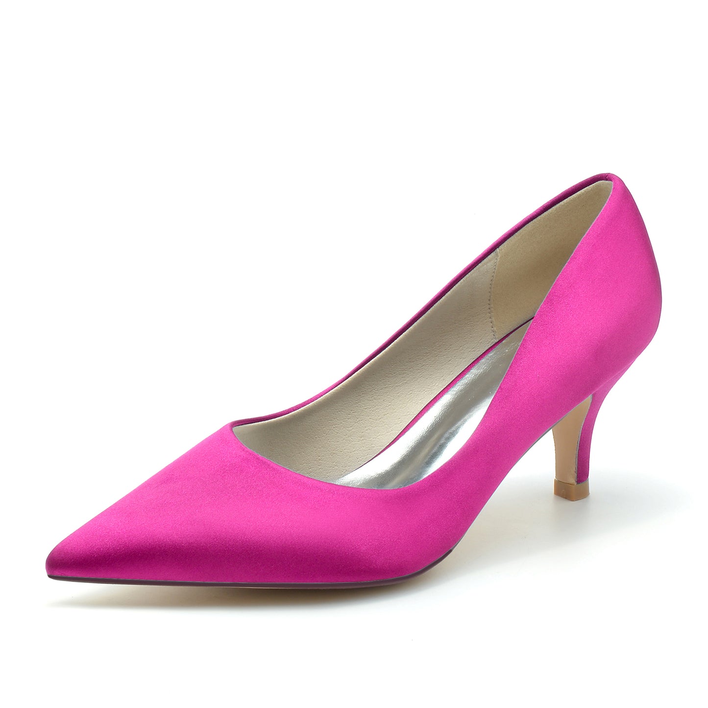 Stiletto Heel 6cm Silk-Like Shoes CK0222