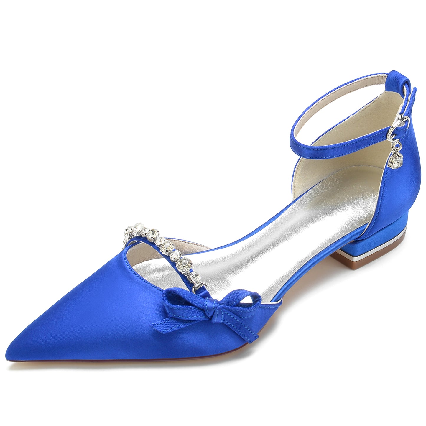 Flat Heel 2.5cm Silk-Like Shoes CK0251