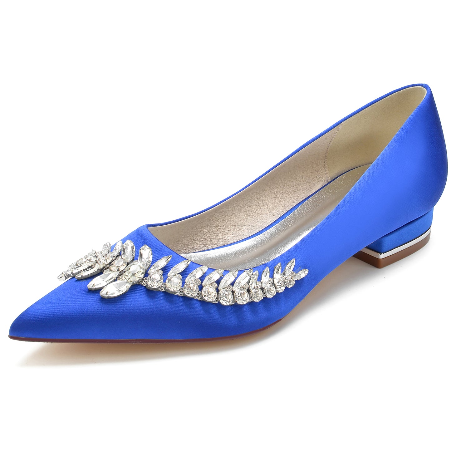 Flat Heel 2.5cm Silk-Like Shoes CK0253