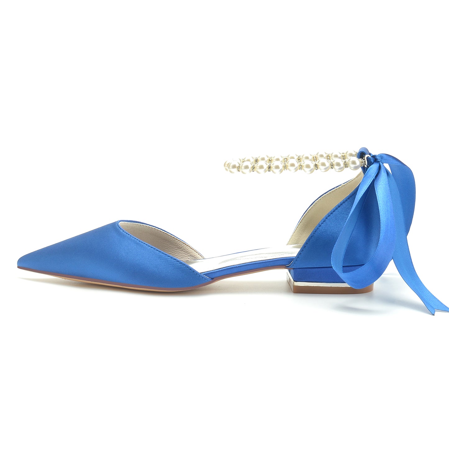 Flat Heel 2.5cm Silk-Like Shoes CK0258