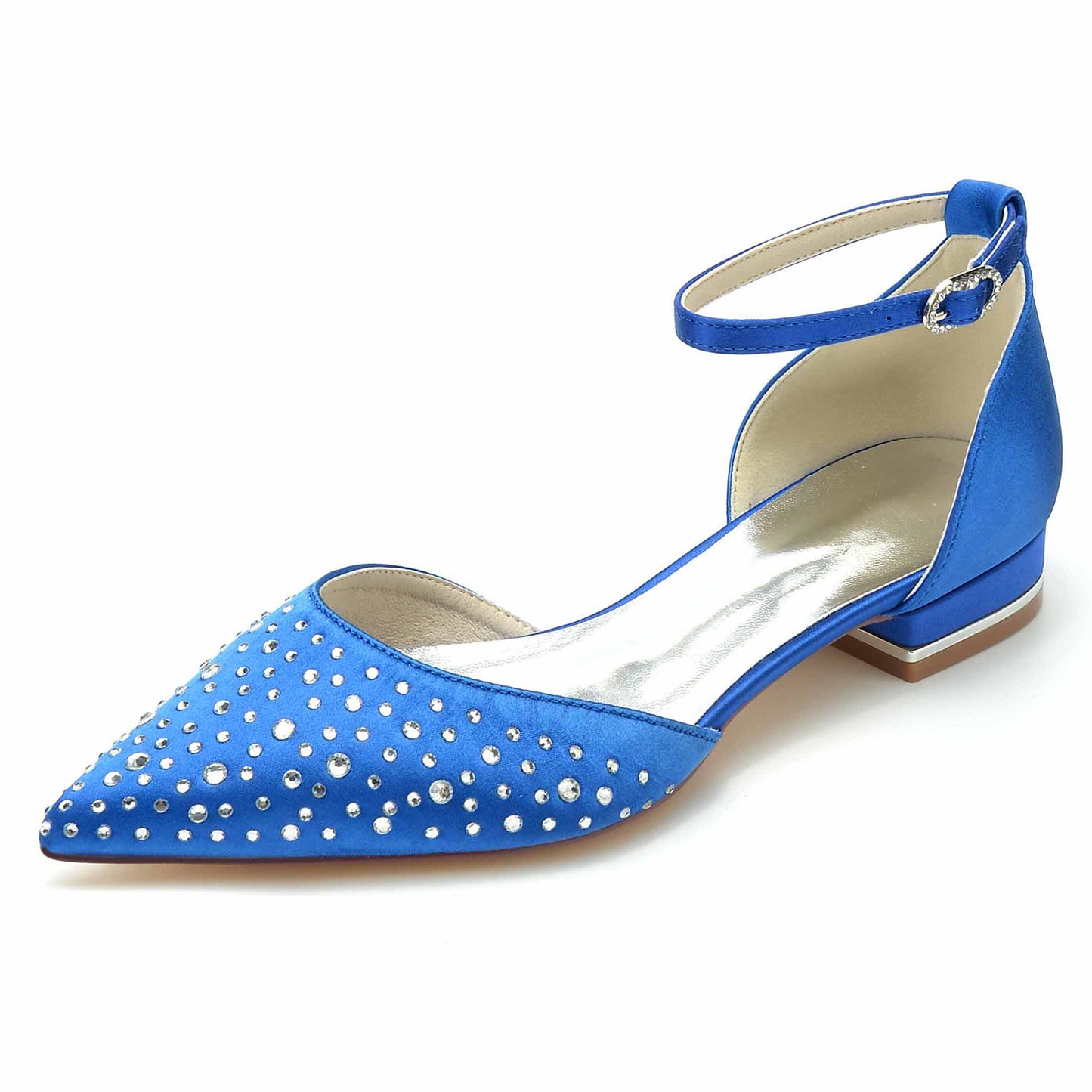 Flat Heel 2.5cm Silk-Like Shoes CK0259